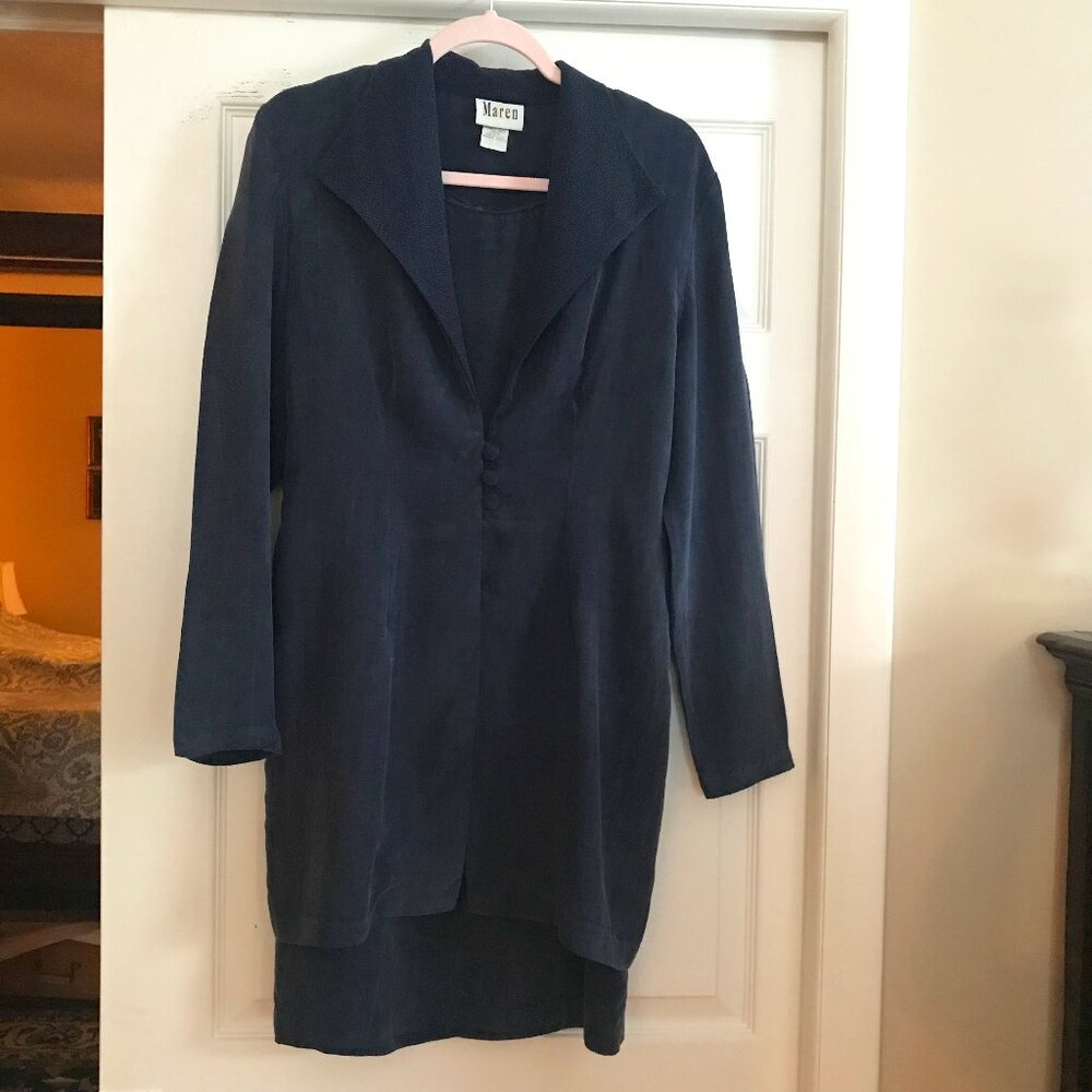 MAREN: BLUE  DRESS WITH JACKET SIZE 6